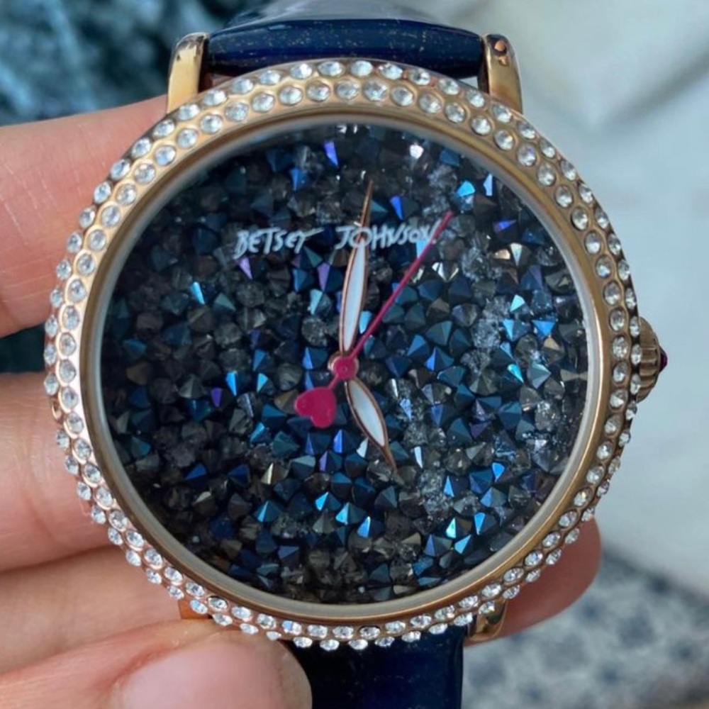 Betsy Johnson Blue Watch